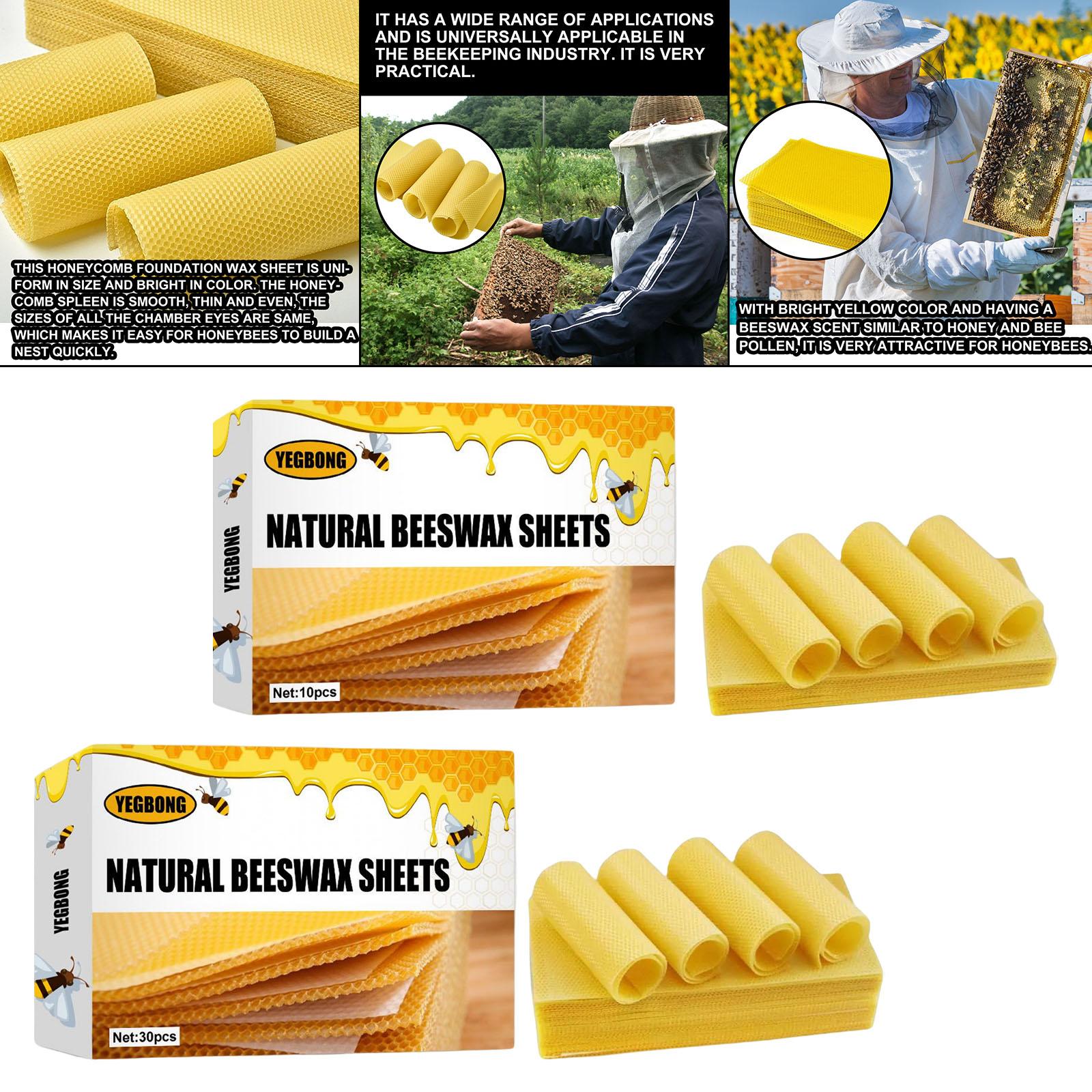Folhas de cera de abelha, folh - Candle Making Kits avaliação e preço