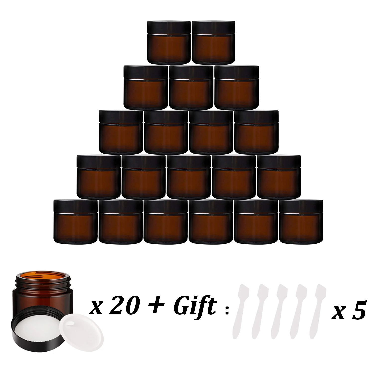 Frascos pequenos de vidro âmba - Candle Making Jars With Lids avaliação e preço
